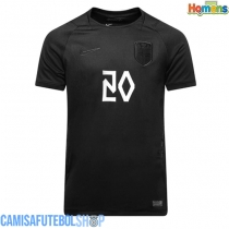 Camisa de time de futebol Noruega Antonio Nusa #20 Replicas 2º Equipamento Mundo 2026 Manga Curta